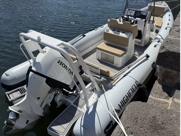 RIB rental in Marseillan - Highfield Patrol 760