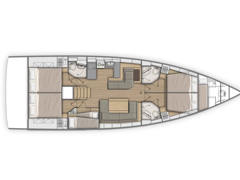 Bénéteau Oceanis 51.1 charter bareboat or captained in  Santa Cruz de Tenerife