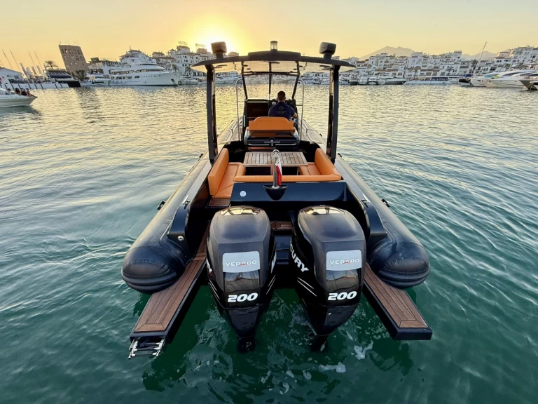 Tormenta 960 - Hermès Edition charter bareboat or captained in  Puerto Banús