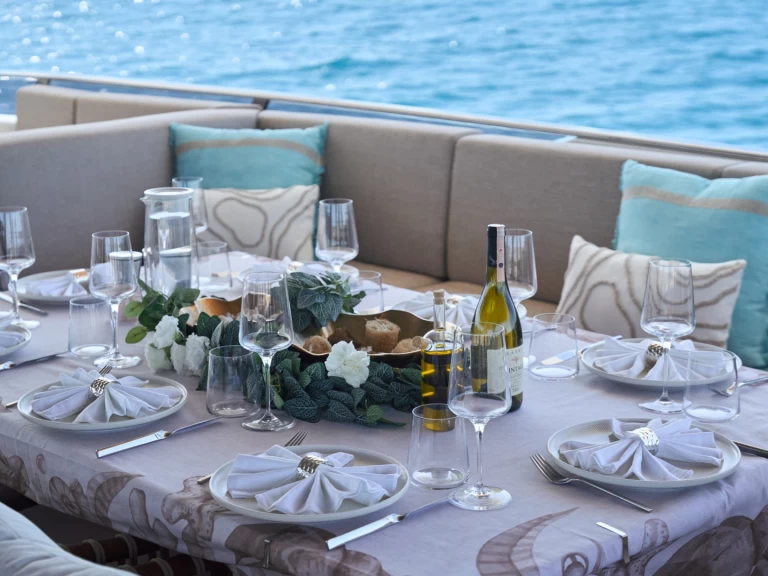  VisionF E-Cat 80 charter bareboat or captained in  Diano Marina