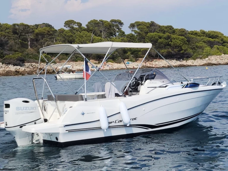 Boat rental Jeanneau Cap Camarat 6.5 WA Serie 3 in Antibes on Samboat