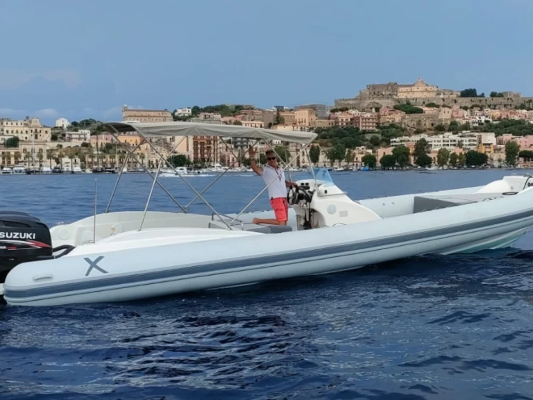 Nadir NADIR 33 charter bareboat or captained in  Milazzo