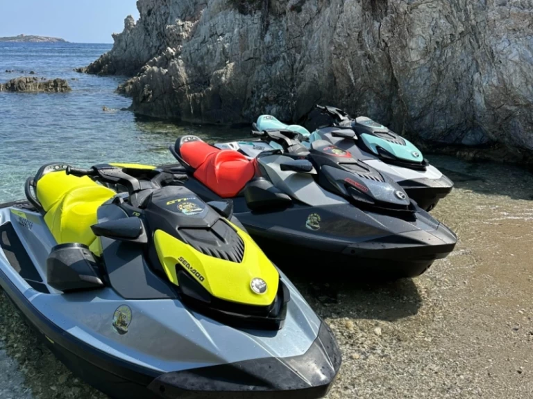 Bareboat Rental Jet ski Sea-Doo with a boat licence