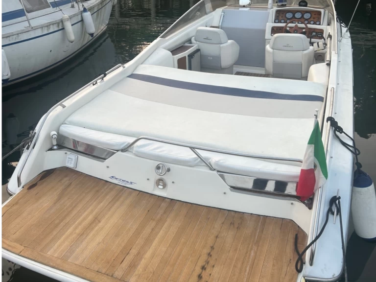 Cranchi Clipper 760 charter bareboat or captained in  Angera