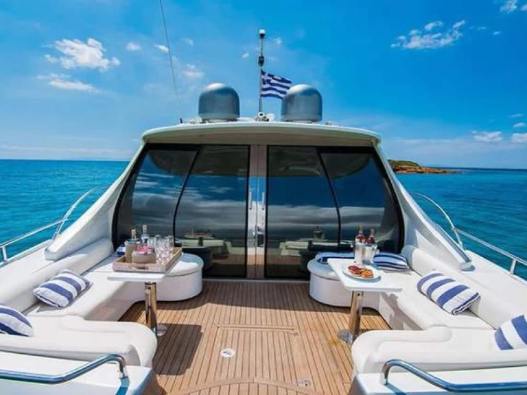 Luxury Yacht rental in Ornos - Pershing Pershing 65