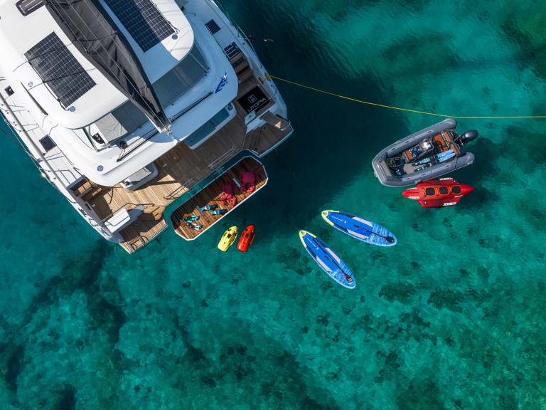 Yacht charter Alimos cheap Lagoon 55