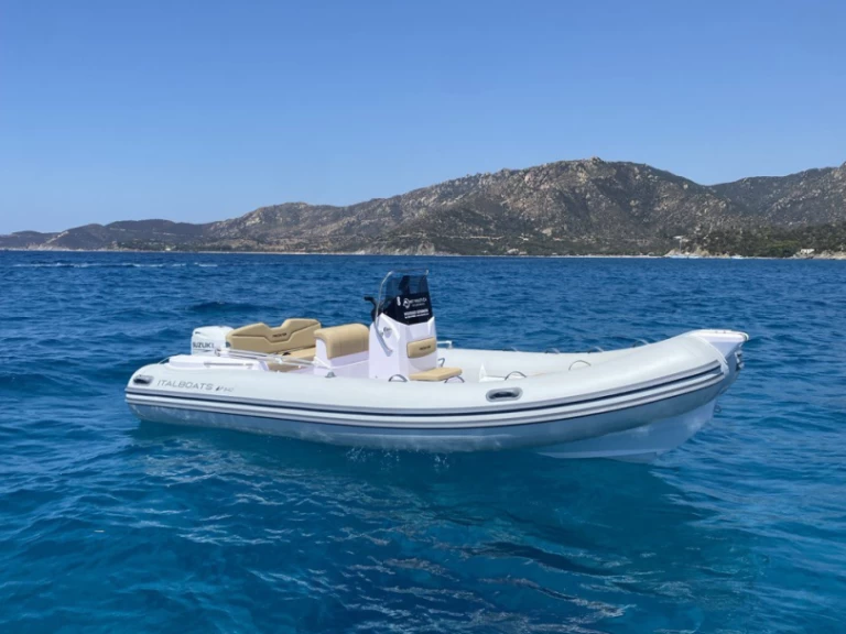 Italboats Predator 540 charter bareboat or captained in  Villasimius