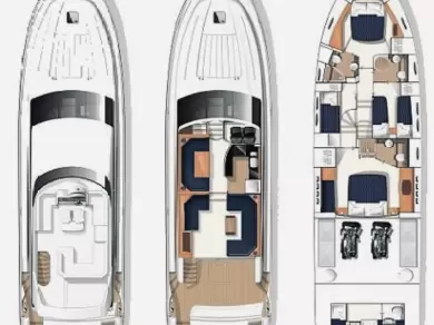 Luxury Yacht for rent Portisco at the best price