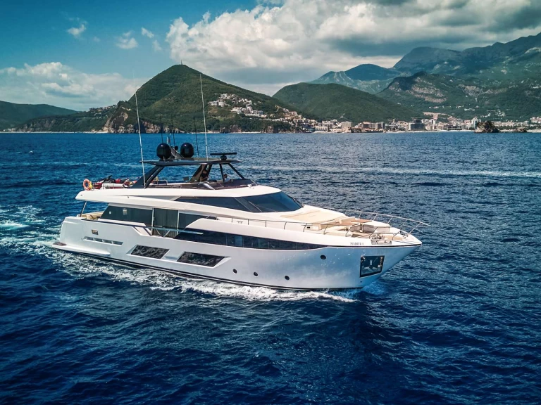 Luxury Yacht rental with or without captain Ferretti Herceg Novi
