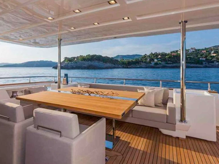 Luxury Yacht rental in Kumbor - Ferretti Morning Star