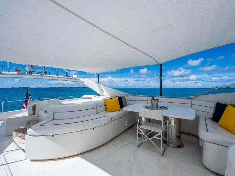 Bareboat Rental Luxury Yacht Ferretti with a boat licence