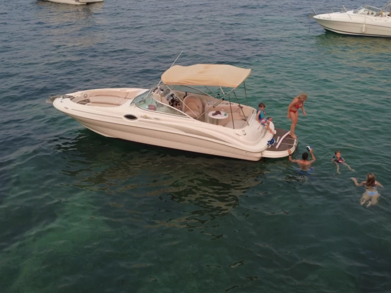 Yacht charter Palma de Mallorca cheap Sea Ray 240 Sundeck