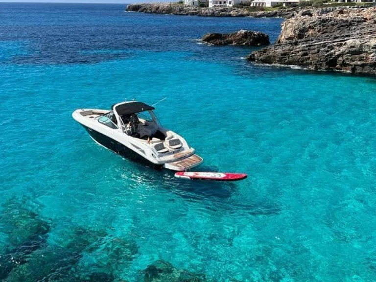 Bareboat Rental Motorboat Sea Ray with a boat licence