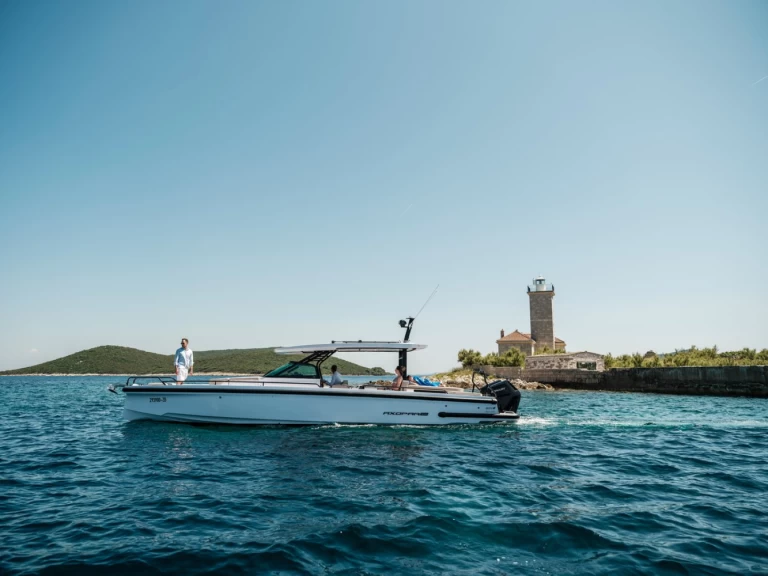 Motorboat rental in Zaton - Axopar Axopar 37 Sun-Top