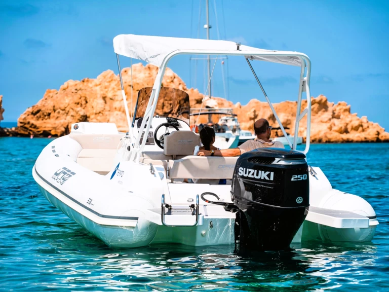 Oromarine Oromarine S-78 charter bareboat or captained in  Fornells