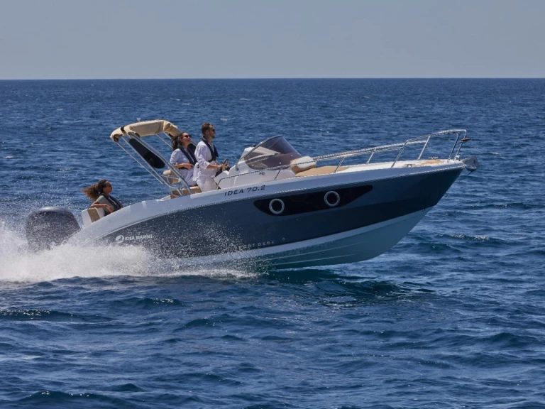 Motorboat rental with or without captain Idea Marine Polignano a Mare