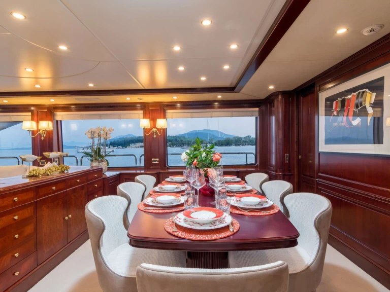 Bareboat Rental Luxury Yacht Benetti with a boat licence
