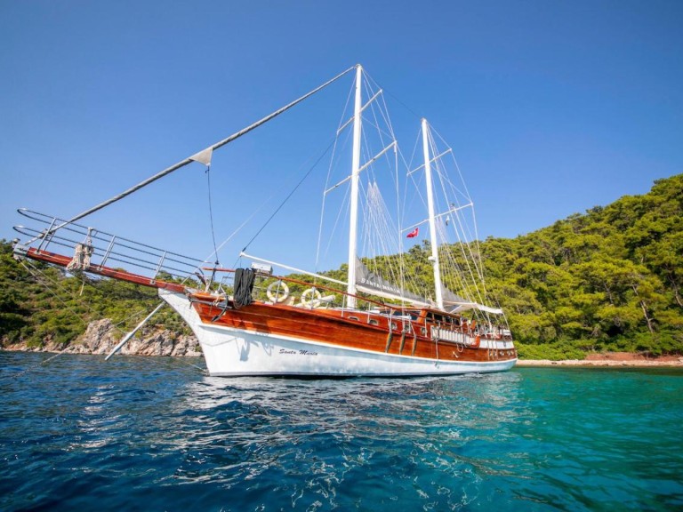  24M Luxury Gulet  charter bareboat or captained in  Selimiye