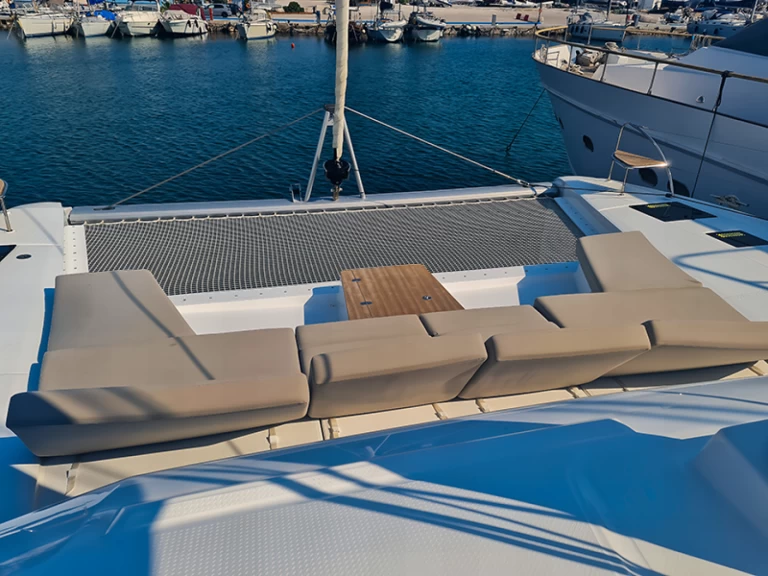 Fountaine Pajot Aura 51 charter bareboat or captained in  Préveza