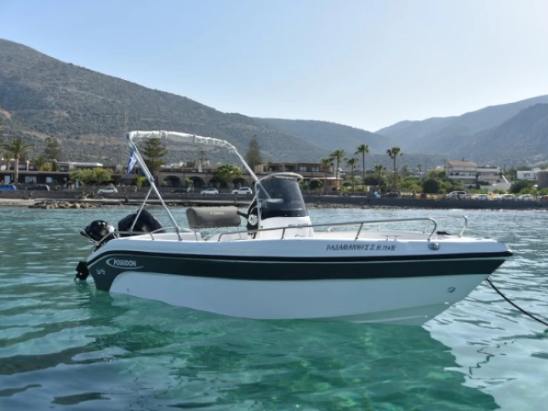 Motorboat rental in Stalida - Poseidon Blu Water 170cc