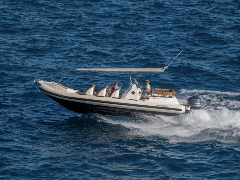 Bareboat Rental RIB Ris Marine with a boat licence