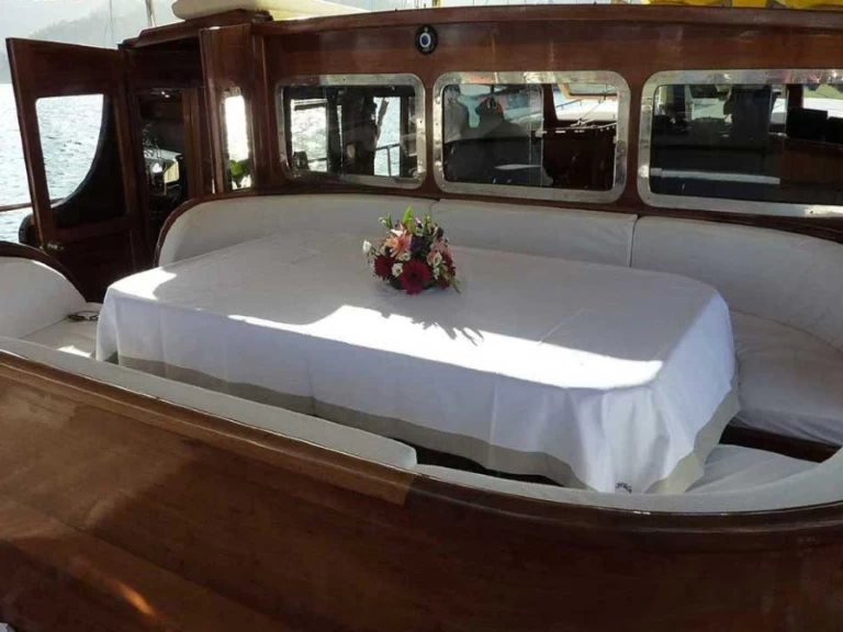 Bareboat Rental Luxury Yacht Bibi Aysegul Gulet with a boat licence