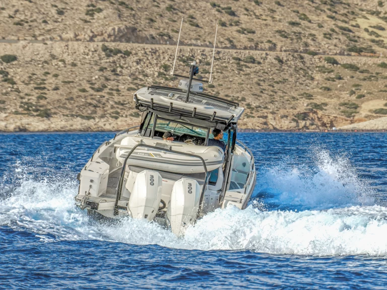 Motorboat rental with or without captain Axopar Paros (Island)