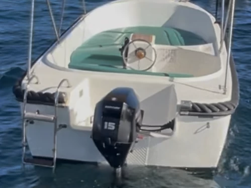 Polyester Yacht Marion 500 classic charter bareboat or captained in  Palma de Mallorca