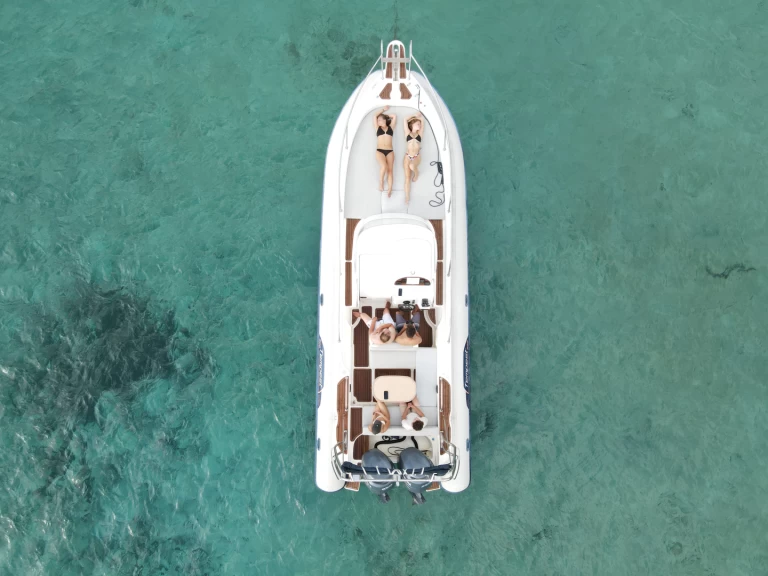 Capelli Tempest 900 WA charter bareboat or captained in  Porto-Vecchio