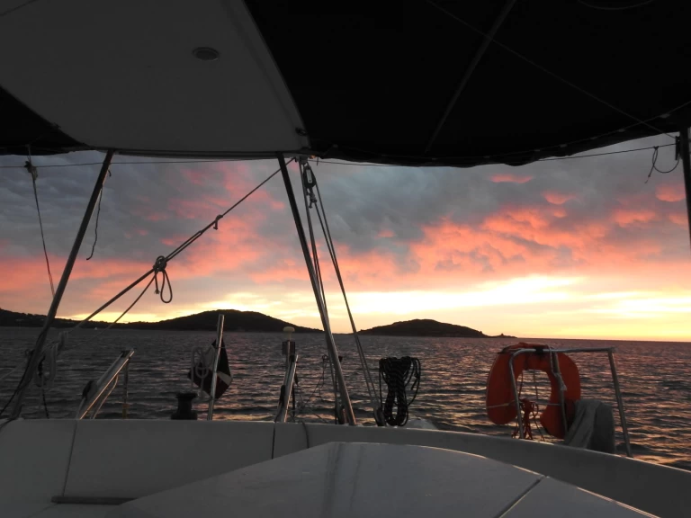 Fountaine Pajot Bahia 46 charter bareboat or captained in  Baie de San Ciprianu