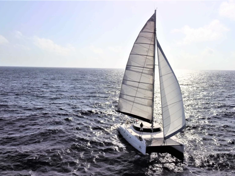 Fountaine Pajot Bahia 46 in Baie de San Ciprianu on SamBoat