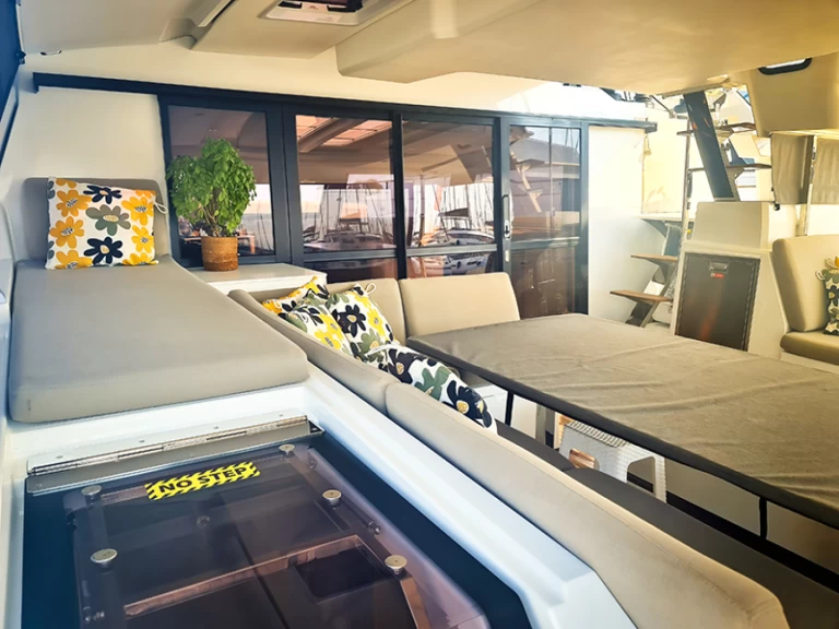 Catamaran rental with or without captain Fountaine Pajot Préveza
