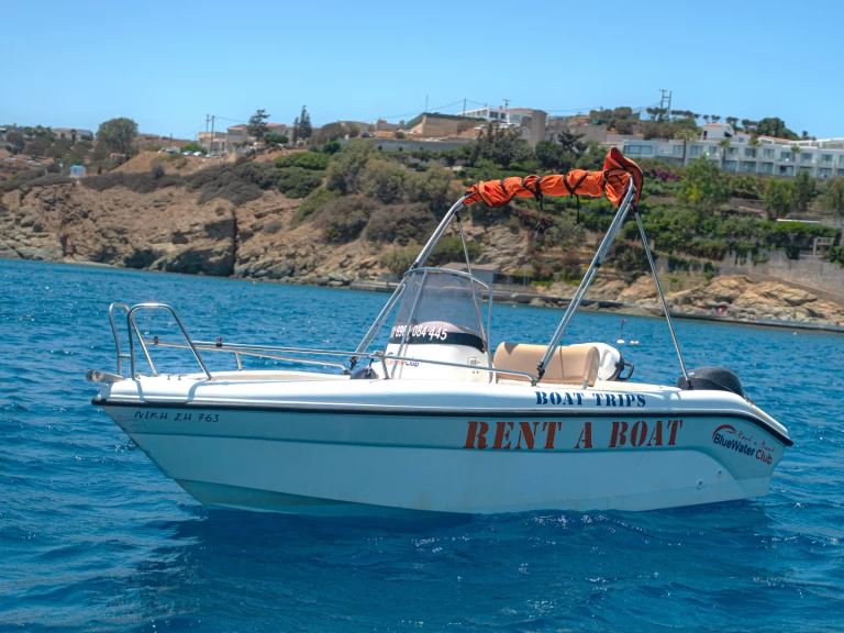 Poseidon 480cc charter bareboat or captained in  Heraklion