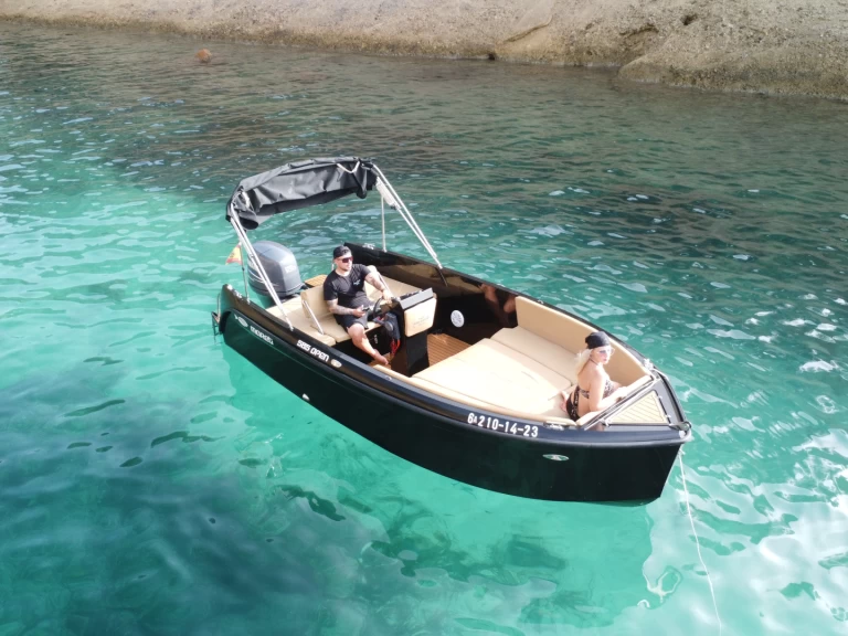 Mareti 585 charter bareboat or captained in  Sant Antoni de Portmany