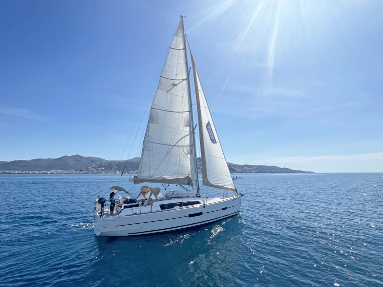Dufour Dufour 382 Grand Large charter bareboat or captained in  Roses