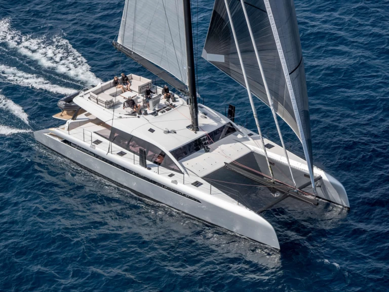 Catamaran rental in Corsica - Gunboat WONDERFUL