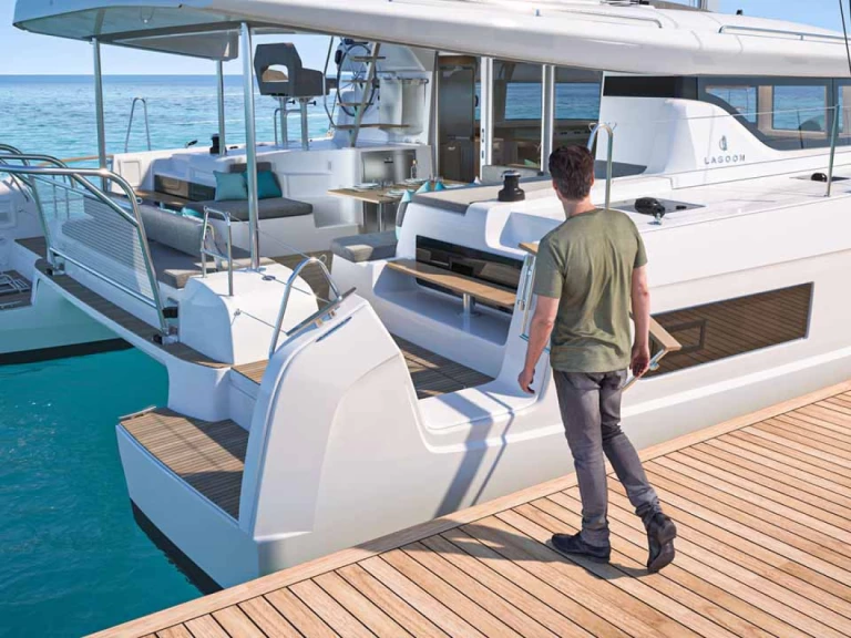 Catamaran rental with or without captain Lagoon Šibenik