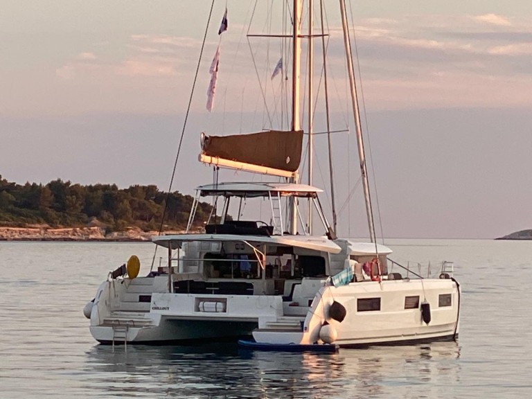 Catamaran rental with or without captain Lagoon Rogoznica