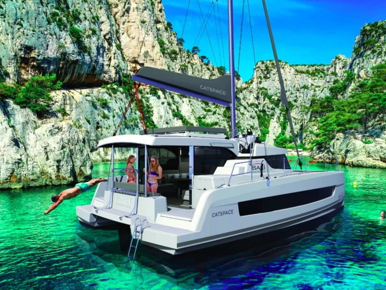 Bareboat Rental Catamaran Bali with a boat licence