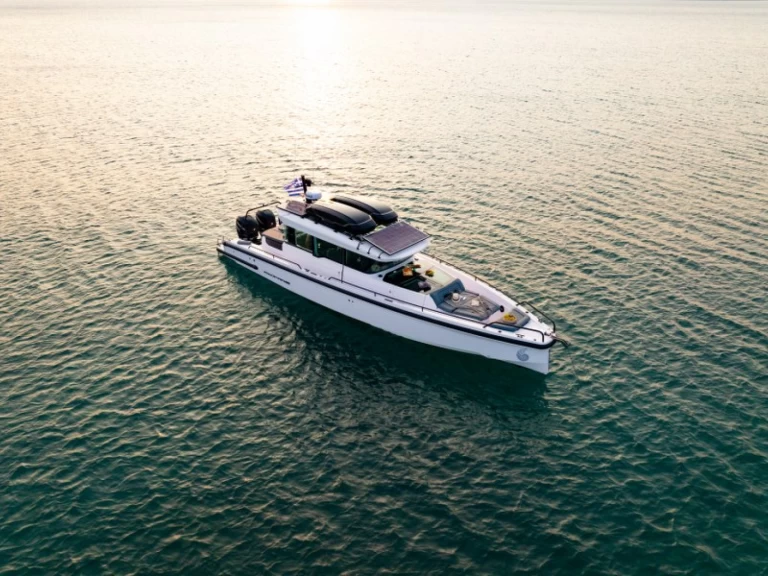 Axopar Axopar 37 XC Cross Cabin charter bareboat or captained in  Lagonisí