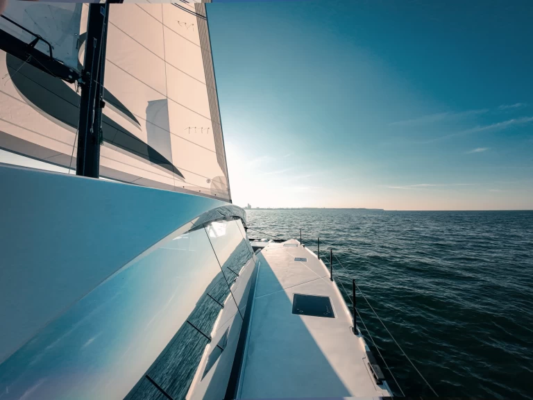 Wave Catamarans Wave 60 - 4 + 2 cab. charter bareboat or captained in  Paradise Island