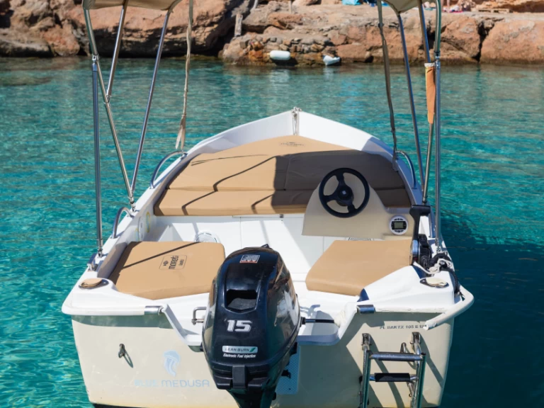 Mareti 420 open charter bareboat or captained in  Sant Antoni de Portmany