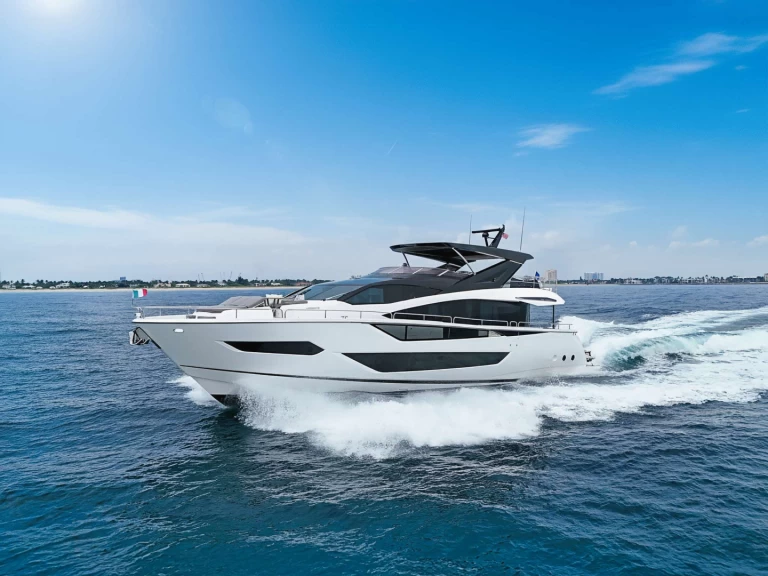 Sunseeker Dolce Far Niente charter bareboat or captained in  Bahamas