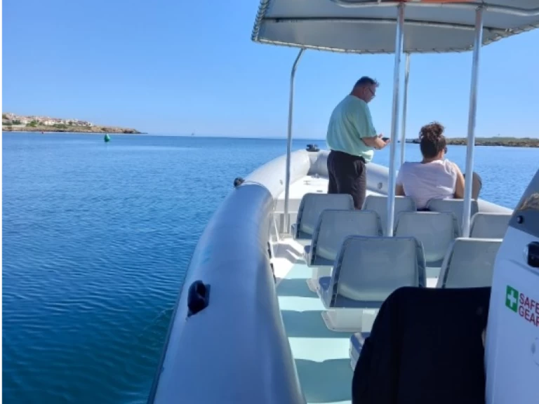 Bareboat Rental RIB Hydrosport with a boat licence