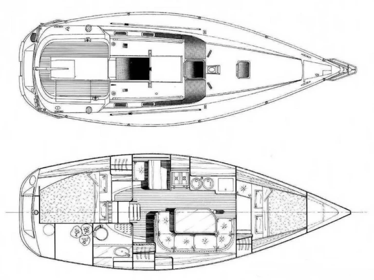 Sailboat rental with or without captain Bénéteau Carnon-Plage