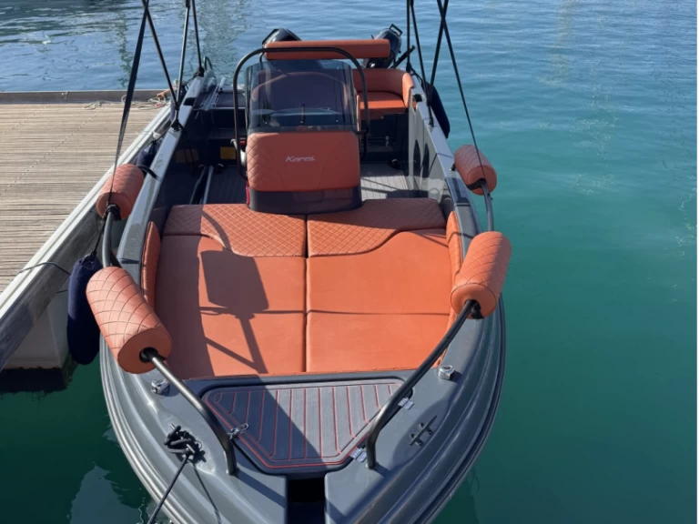 Motorboat rental in Agios Nikolaos - Karel Ithaca 550