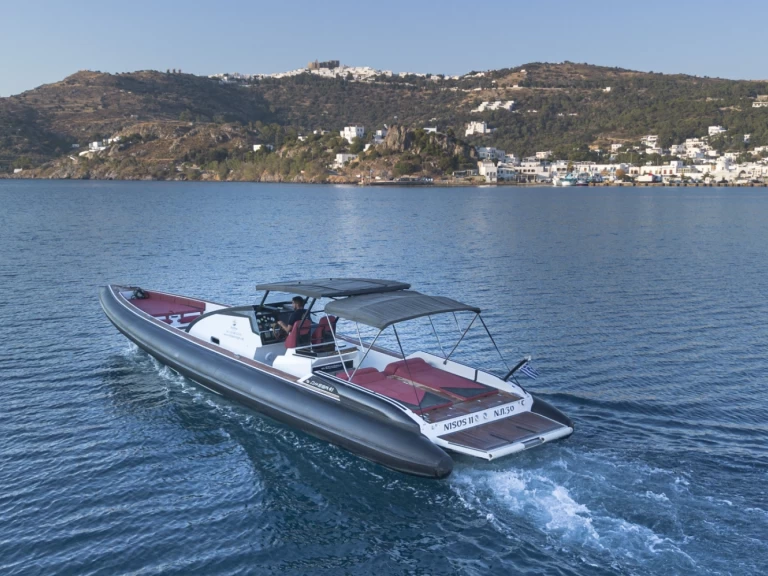 RIB rental in Patmos - Technohull Omega 41