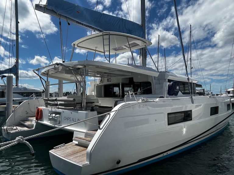 Bareboat Rental Catamaran Lagoon with a boat licence