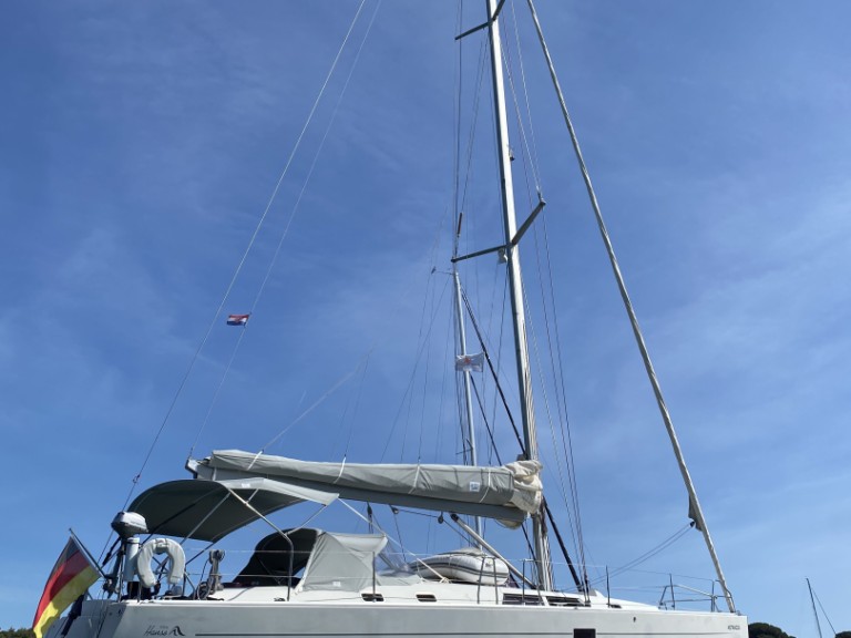 Hanse Hanse 430e charter bareboat or captained in  Pula