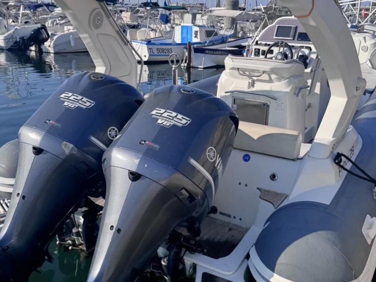 RIB rental with or without captain Nuova Jolly Saint-François